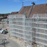 actualités DEPELEC éléctricité générale, rénovation de la façade de la Mairie de Châtillon-sur-Seine